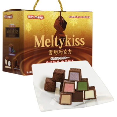 Meiji/明治雪吻巧克力六盒混合装