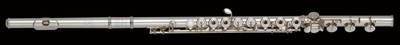 汉斯 Handmade Flute in Silver, Drawn Tone Holes