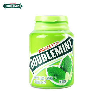 Wrigley’s Doublemint/绿箭原味薄荷口香糖40粒