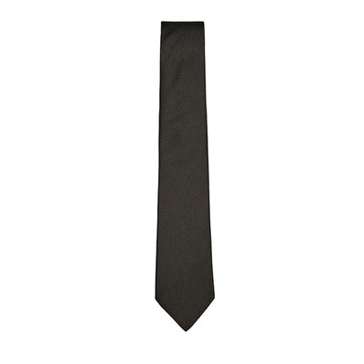 Massimo Dutti纹理设计素色真丝领带