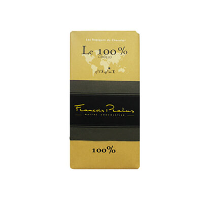 Pralus马达加斯加100%黑巧克力110g