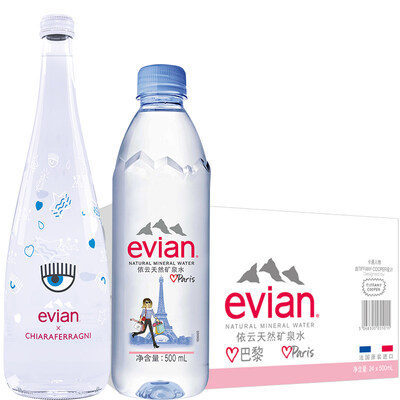 Evian/依云chiara2018限量瓶