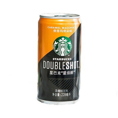 Starbucks/星巴克星倍醇焦糖玛奇朵即饮咖啡228ml