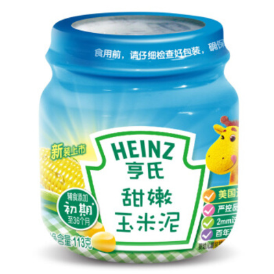 Heinz/亨氏甜嫩玉米泥