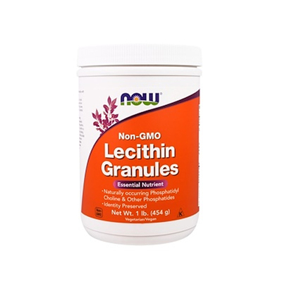 NOW/诺奥非转基因卵磷脂颗粒Non-GMO Lecithin Granules 454g