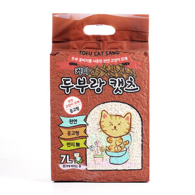 Love cat韩国咖啡味豆腐砂7L
