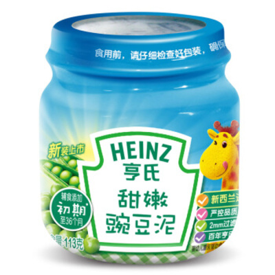 Heinz/亨氏甜嫩豌豆泥
