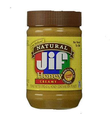 Jif/积富Natural Peanut Butter Spread and Honey