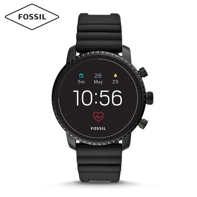 Fossil休闲硅胶表带智能手表GEN4 FTW4018