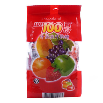 Lot100/一百份什果果汁软糖150g