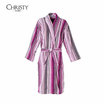 Christy/克里斯蒂Supreme条纹款浴袍
