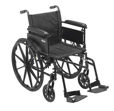 Drive Medical Standard系列Cruiser X4轻量级双轴轮椅