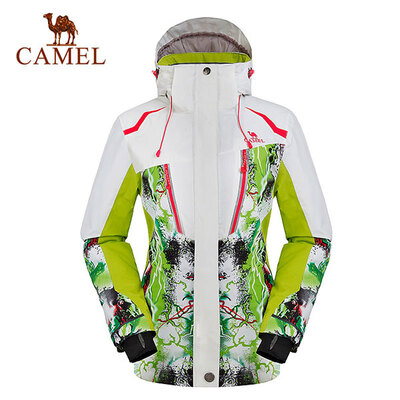 骆驼户外滑雪服男女亲子外套