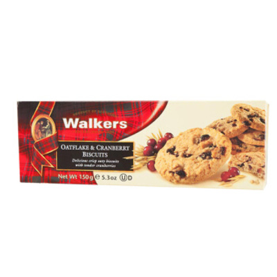 Walkers/沃尔克斯 燕麦蔓越莓饼干