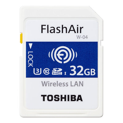 Toshiba/东芝Flash Air无线传输共享SD存储卡32G
