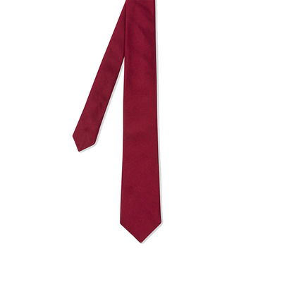 Paul Smith Men's Burgundy Silk Narrow Tie领带