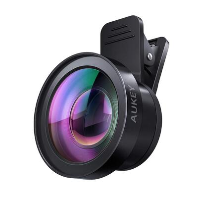 AUKEY Ora 120° Wide Angle+15X Macro  2-in-1 Lens Set