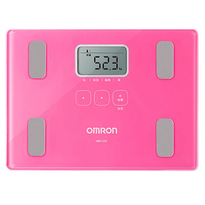 Omron/欧姆龙360度精准测量家用体重秤HBF-212