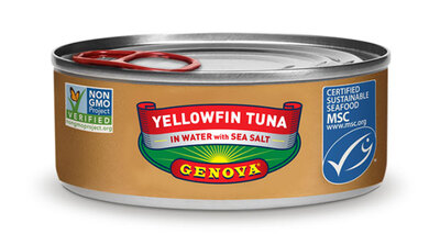 Genova Yellowfin Tuna in Water with Sea Salt罐头