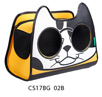 Dogismile CS17BG02眼睛猫创意造型猫包