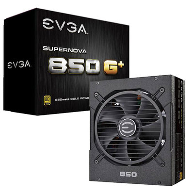 EVGA Supernova 850 G+金牌电脑电源850W