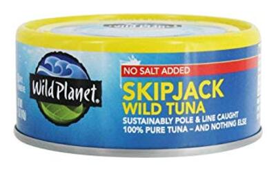 Wild Planet低盐鲣鱼罐头5盎司