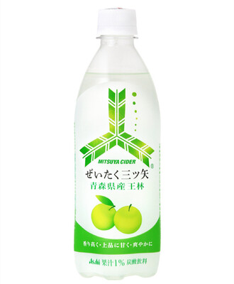 MITSUYA CIDER/三矢汽水苹果味碳酸饮料500ml