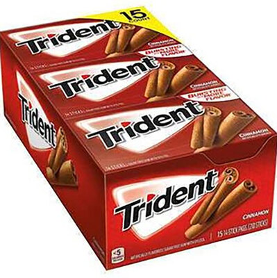 Trident/清至 Original Trident flavors 肉桂口香糖