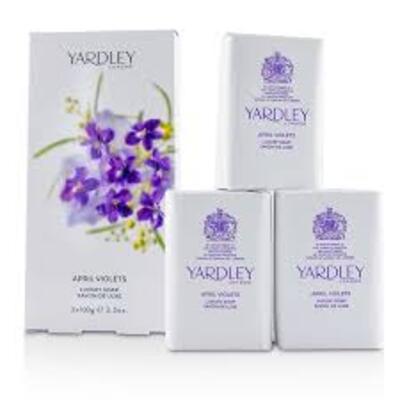 Yardley London April Violets Luxury Soaps香皂