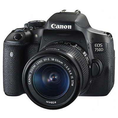 Canon/佳能EOS 750D(18-55)单反相机套机APS-C画幅