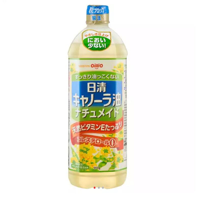 日清奥利友日本进口900g低芥酸菜籽油
