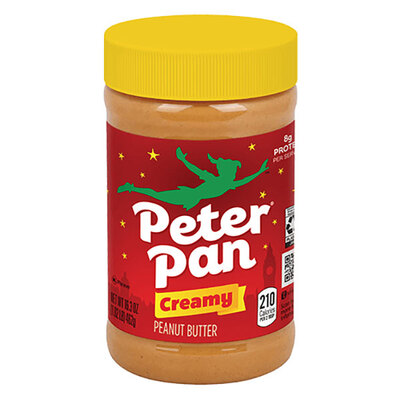 Peter Pan CREAMY ORIGINAL PEANUT BUTTER柔滑原味花生酱
