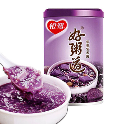 Yinlu/银鹭好粥道系列紫薯紫米八宝粥280g*12罐