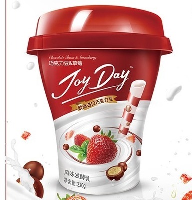 JoyDay巧克力豆&草莓220g