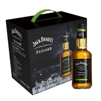 Jack Daniel's/杰克丹尼苹果味预调鸡尾酒330ml*6瓶