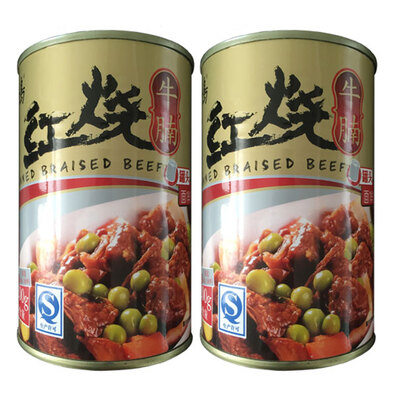 竹岛红烧牛腩罐头420g*2罐