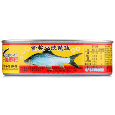 鹰金钱金奖豆豉鲮鱼罐头227g