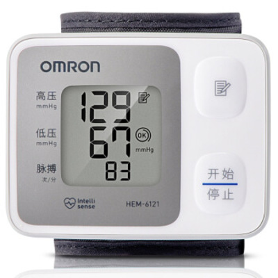 Omron/欧姆龙全自动手腕式血压仪HEM-6121