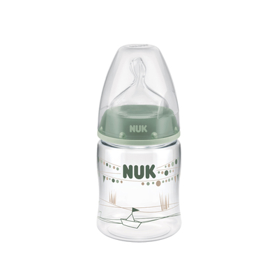 NUK宽口径PA彩色奶瓶150mL