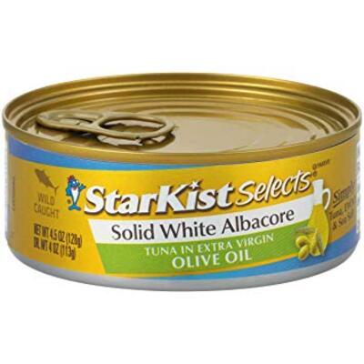 StarKist特级初榨橄榄油浸金枪鱼罐头