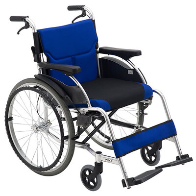 Miki/三贵超轻量系列铝合金折叠超轻便携轮椅LS-2