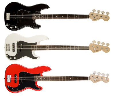 Fender Squier Affinity Precision PJ Bass电贝斯贝司
