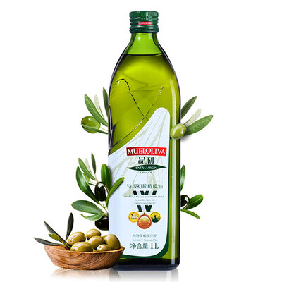 MUELOLIVA/品利经典特级初榨橄榄油1L瓶装