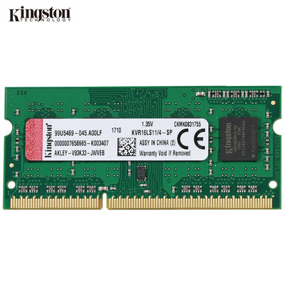 Kingston/金士顿Value RAM DDR3 1600笔记本内存