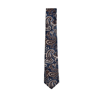 Massimo Dutti丝质佩斯利花纹领带01209201407