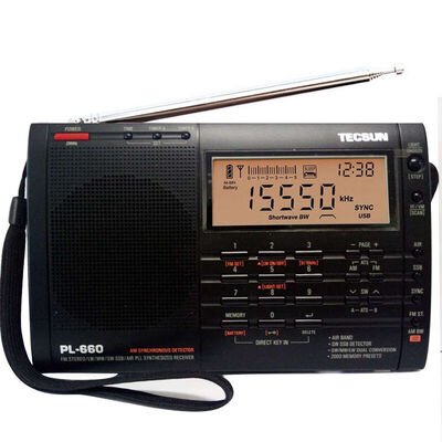 Tecsun/德生全波段便携式充电收音机PL-660