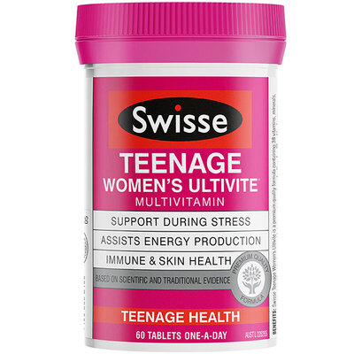 Swisse女性青少年复合维生素片60片/瓶
