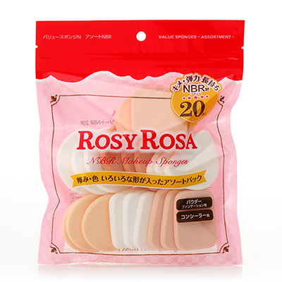 Rosy Rosa多形状组合20片装