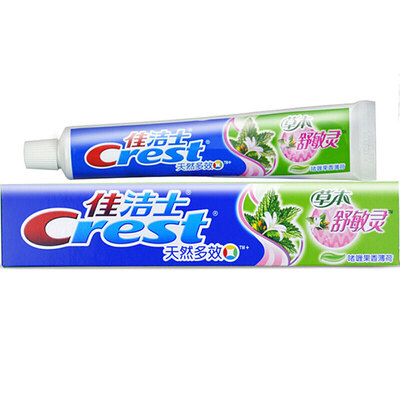 Crest/佳洁士草本舒敏灵牙膏140g