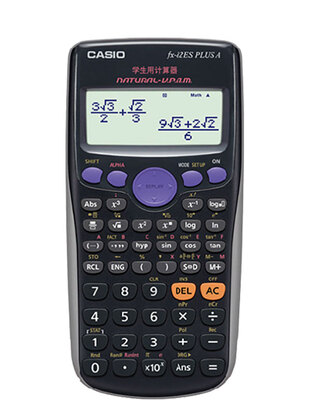 Casio/卡西欧函数科学计算器FX-82ES PLUS A